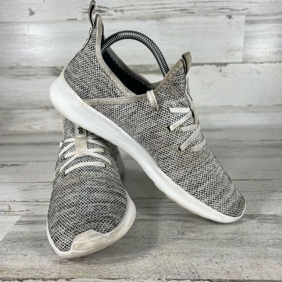 Adidas Womens Cloudfoam Pure DB0695 Gray Running Shoes Sneakers Gray Size 7.5 - Picture 6 of 9